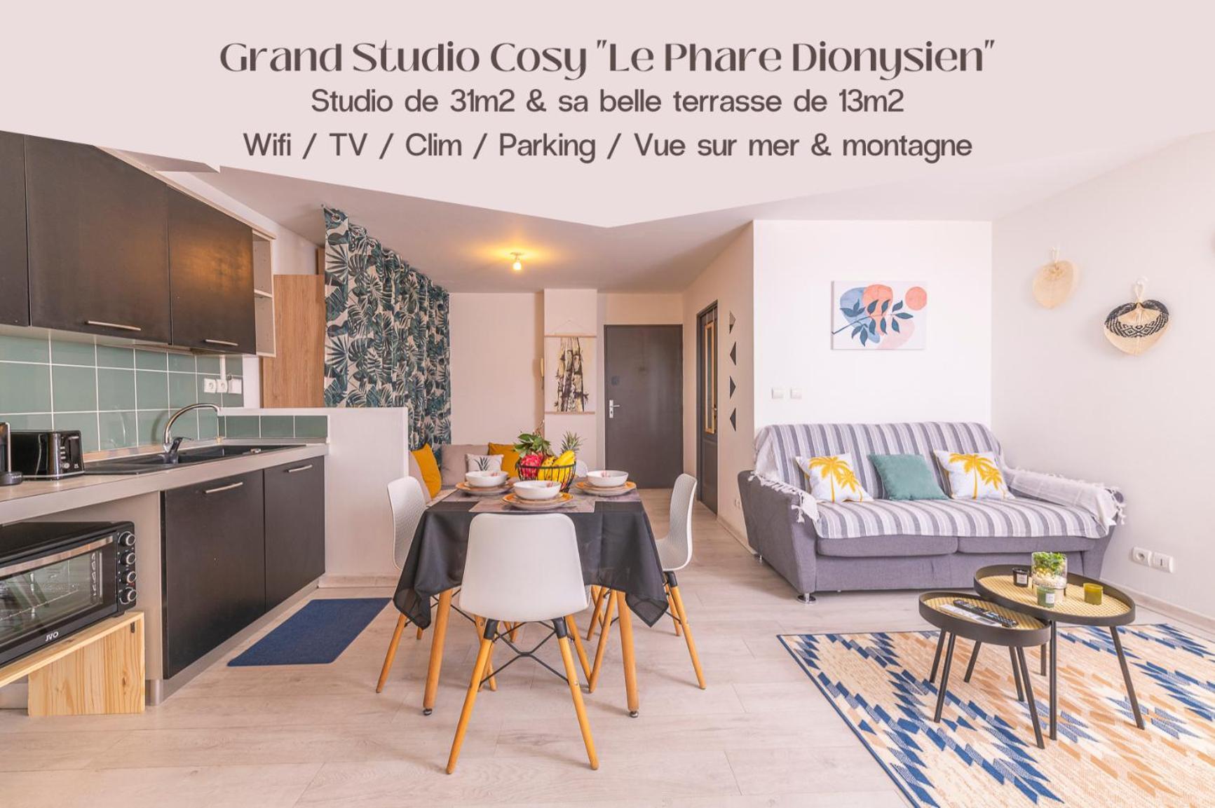 Grand Studio Cosy Le Phare Dionysien - Residence Le Phoenix Saint-Denis Esterno foto